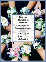 Custom Corsage or Boutonniere