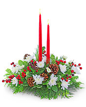 Noel Candlelight Centerpiece